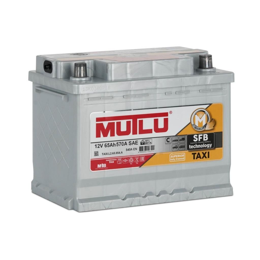 Mutlu 12 Volt 65 Amper Taxi Aküsü