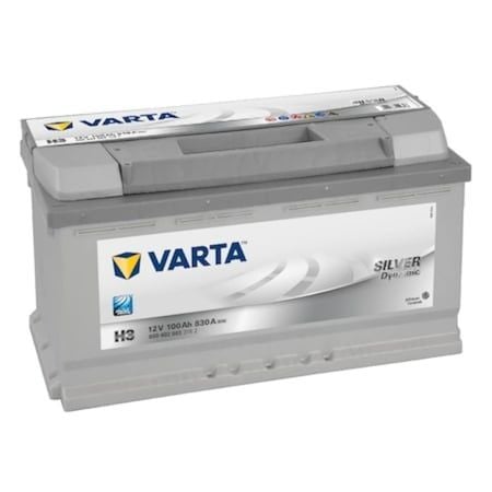 Varta Akü Silver Dynamic 12V 100 Ah Amper 830A H3 / 452761031