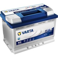 Varta 12V 70 Ah Amper 760A Start-Stop Efb N70 Akü