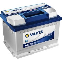 Varta 12V 60 Ah Amper D59 Alçak Tip 540A Akü