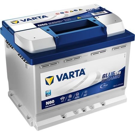 Varta Akü 12V 60 Ah Amper 640A N60 Start&Stop Efb