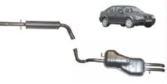 VOLKSWAGEN BORA GOLF EXHAUST SYSTEM 1.8 - 1.9 - 2.0