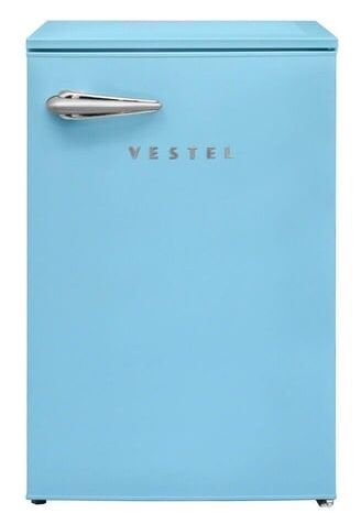 Vestel Retro SB14001 Düş Mavisi 121 Lt Buzdolabı