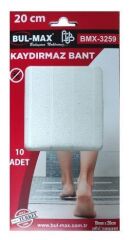 Banyo Kaydırmaz Bant Küvet,Havuz,Duşakabin,Zemin Kaydırmaz 10Adet