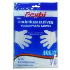 Beybi Polietilen Eldiven 100'lü